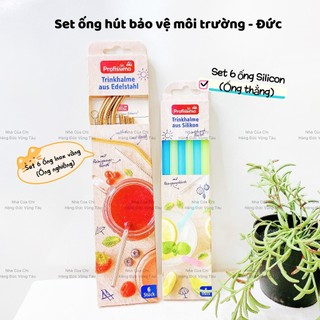 Profissimo Ống hút inox và Silicon an toàn -hàng Đức- Nhà Của Chi