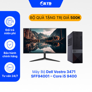 Bộ máy tính pc dell vostro 3471 sff94001 – core i5 9400 | 8g | 256g ssd
