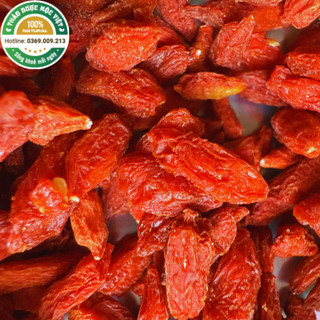 Kỷ tử 1kg ngọt, hữu cơ organic, ninh hạ- đỏ, thơm