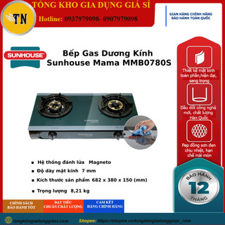 Bếp Gas Dương Kính Sunhouse Mama MMB0780S - Hàng chính hãng