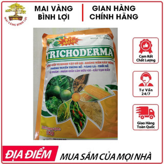 Nấm đối kháng trichoderma tái tạo hệ vi sinh – đưa trực tiếp các chủng vi sinh có lợi vào đất 1kg