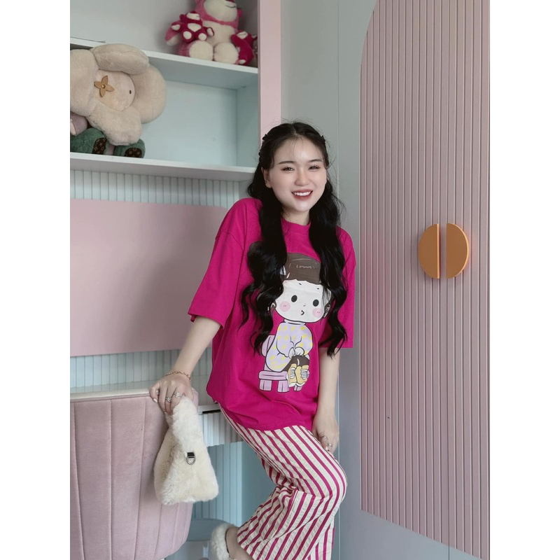 SET EBE QUẦN SUÔNG SỌC