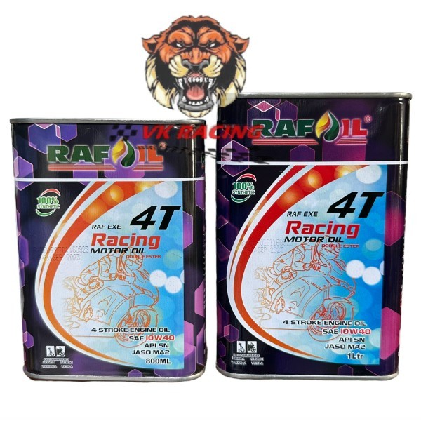 Dầu nhớt tổng hợp rafoil 10w40 0.8L 1.0L - xe số xe ga xe côn tay