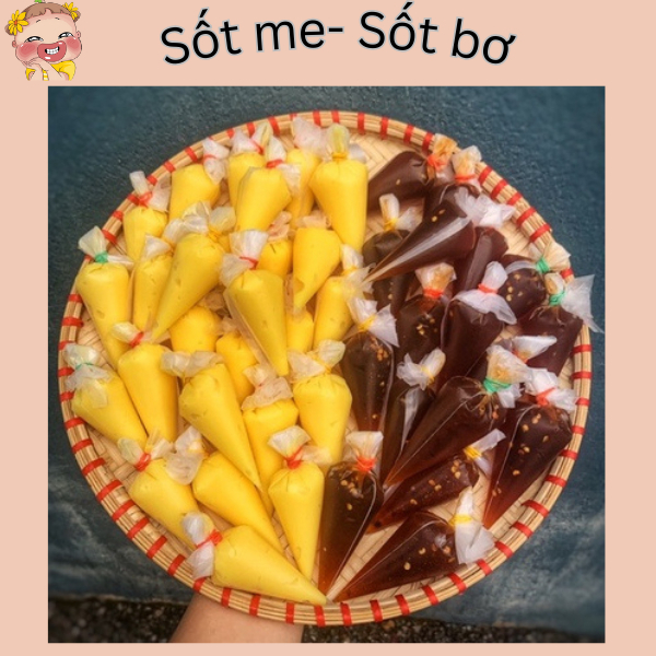 Sốt Bơ- Sốt Me Tây Ninh ăn cùng bánh tráng