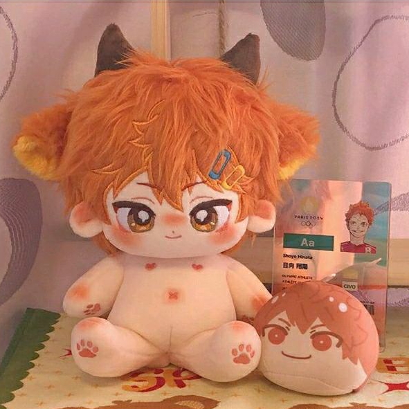 Số 10 Hinata Shoyo Haikyuu - doll bông 20cm không xương