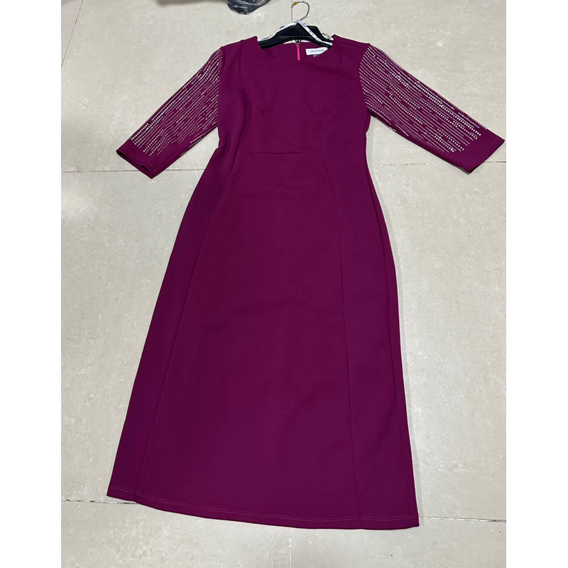 Đầm Cê Kay dư xịn tay đính đá