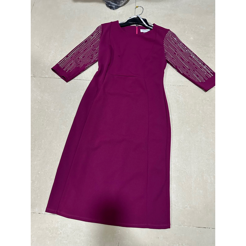 Đầm Cê Kay dư xịn tay đính đá