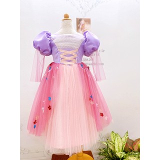 Đầm công chúa tóc mây rapuzel hq1082 ginger world
