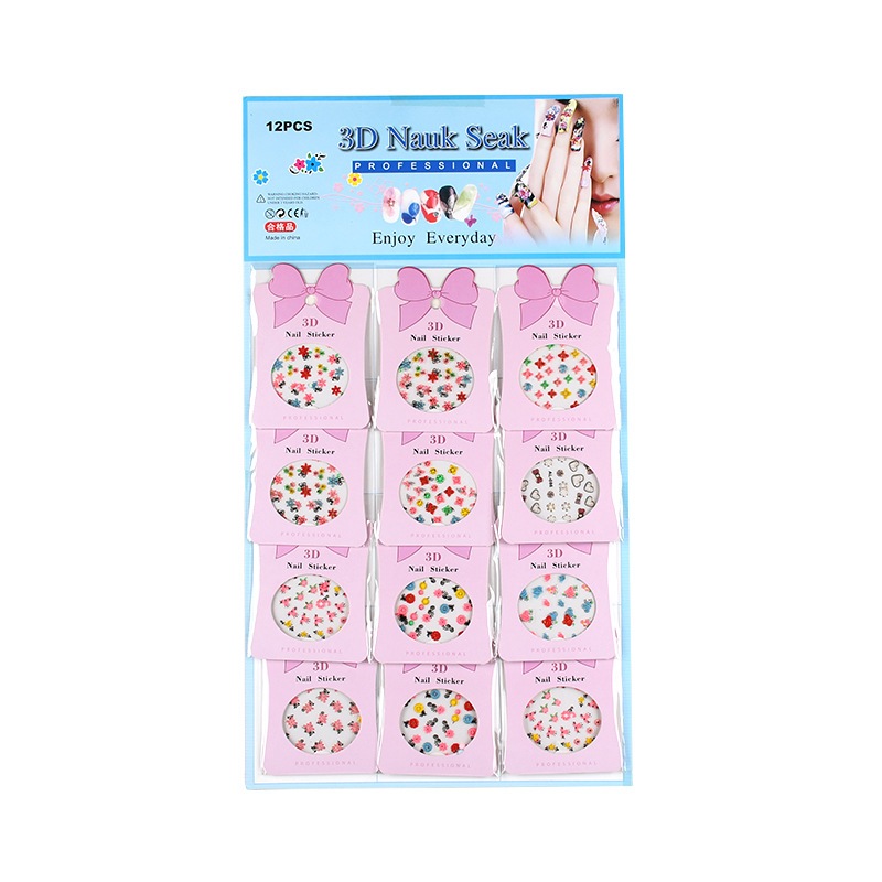 Vỉ Dán Nail-Dán Móng Tay Trẻ Em-Đồ Chơi Trẻ Em