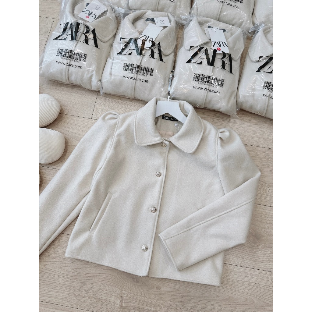 ☘️ ÁO DẠ LEN ÉP TAY BỒNG CÚC ĐỒNG SANG CHẢNH💎