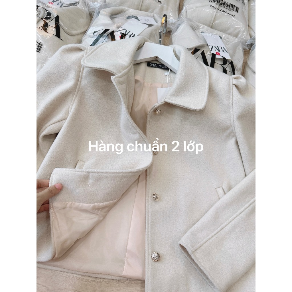 ☘️ ÁO DẠ LEN ÉP TAY BỒNG CÚC ĐỒNG SANG CHẢNH💎