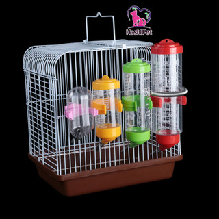 Bình nước treo chuồng chuột hamster Hoshi Pet BN04 - Bình nước gắn chuồng tự động cho Hamster / Thỏ / Sóc