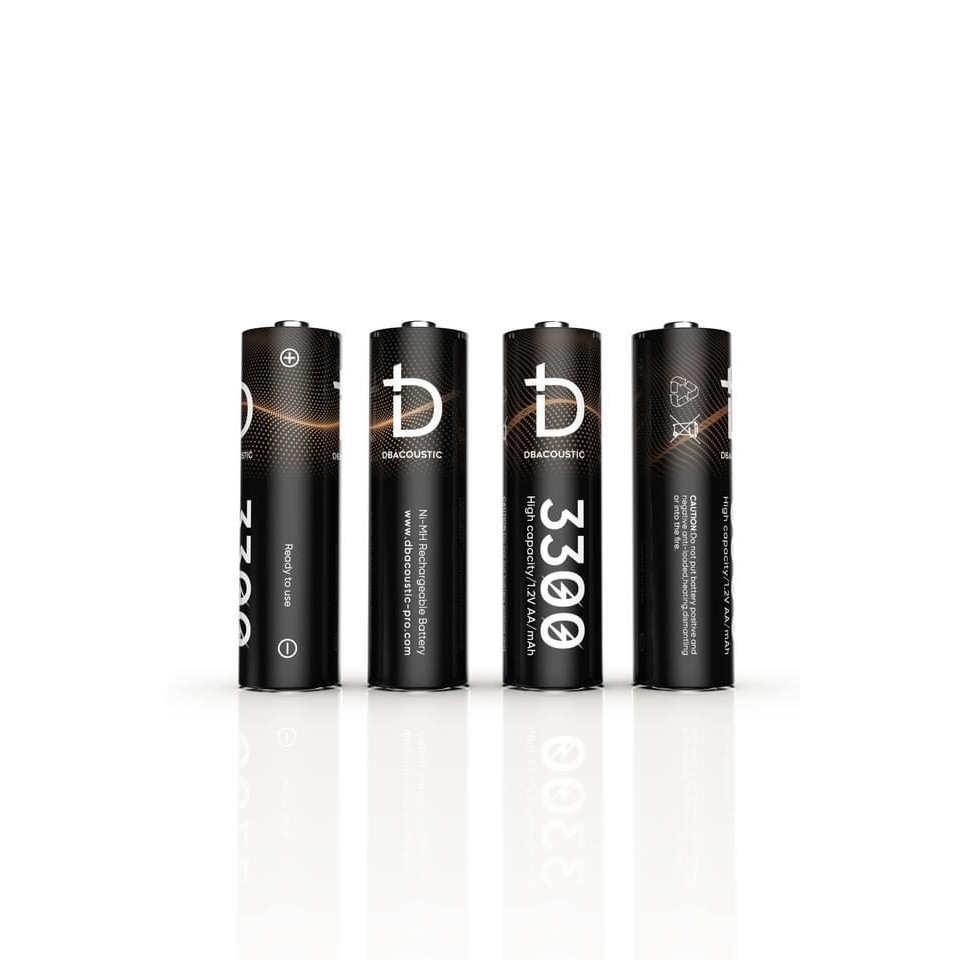 Bộ sạc C4000L và pin sạc AA 1.2v 3300mAh DBaccoutic