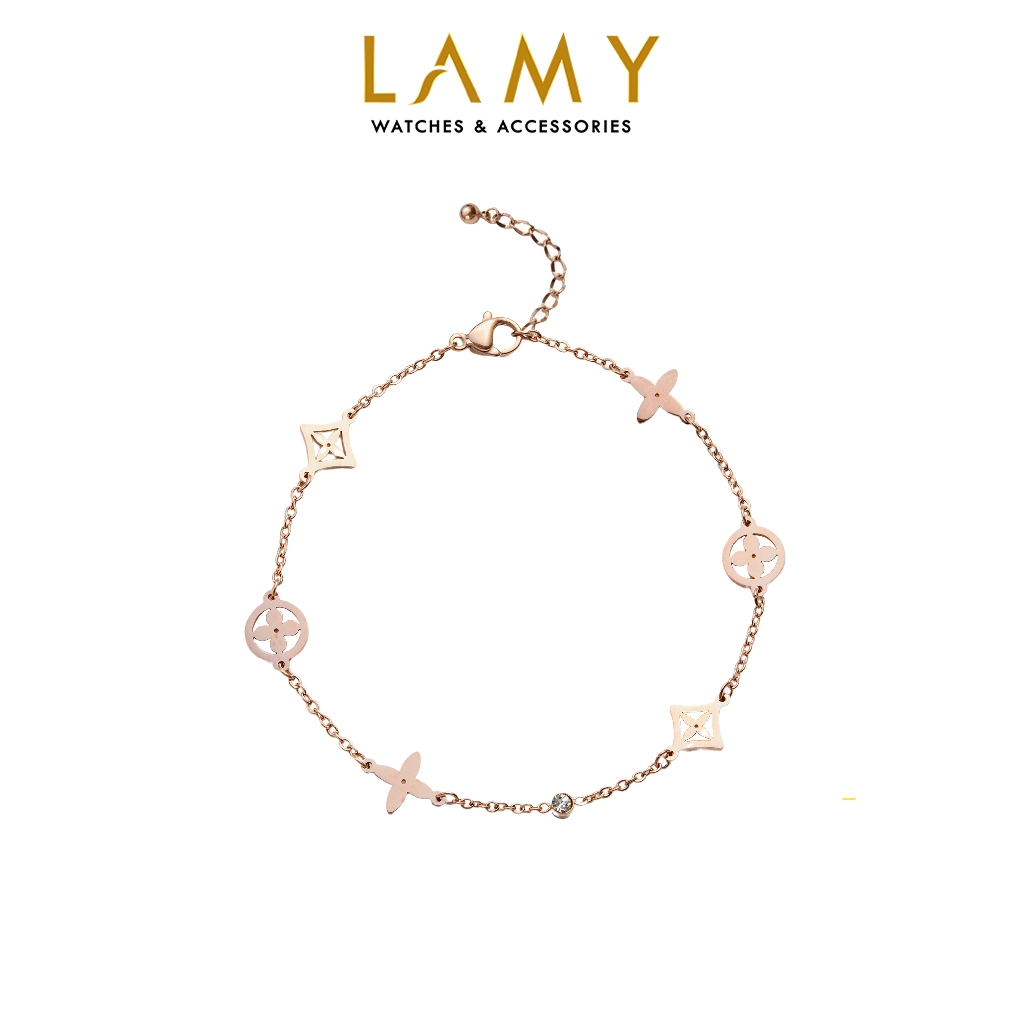 Vòng tay nữ CDE Lucky Anklet Rose Gold CDE2125RG