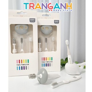 Set bàn chải đánh răng The Twelve 3 giai đoạn cho bé