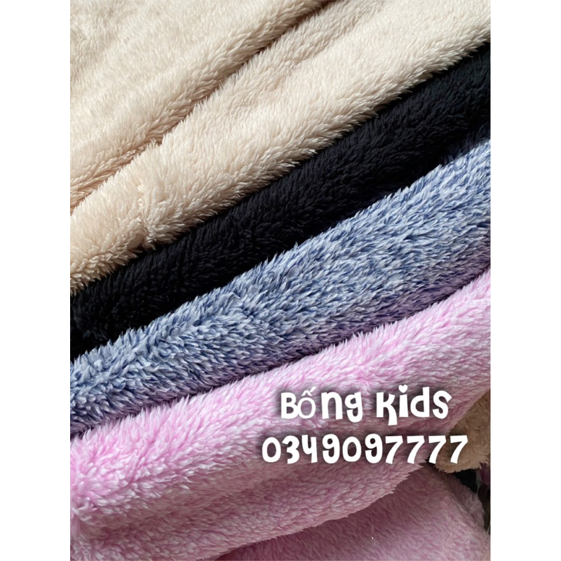 Bộ Lông Cừu Bé Trai & Bé Gái Basic Delta