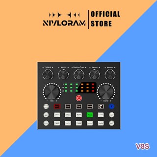Card Âm Thanh Không Dây V8S Lưu Trữ Lớn Bộ Chuyển Đổi Âm Thanh Ngoài Bluetooth5.0 Có Thể Sạc Lại Nhạy Cảm Độ Trung Thực