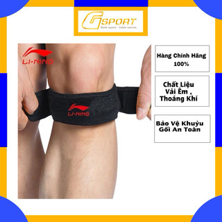 Băng gối - bó gối thể thao một dây - đai bảo vệ khớp gối - li-ning