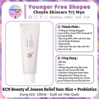 Kem chống nắng Beauty of Joseon Relief Sun: Rice + Probiotics 50ml