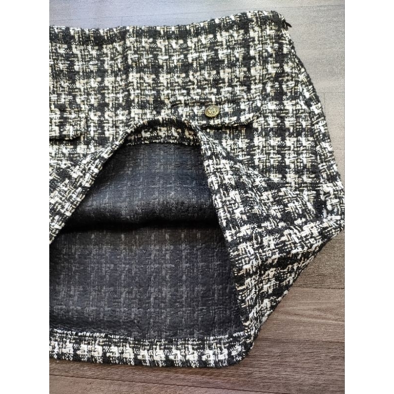 Chân váy dạ Blu.pepper - dư xịn