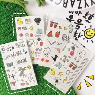 🧚🏻‍♀️Ganten🧚🏻‍♀️Hình xăm mini cá tính DIY phong cách