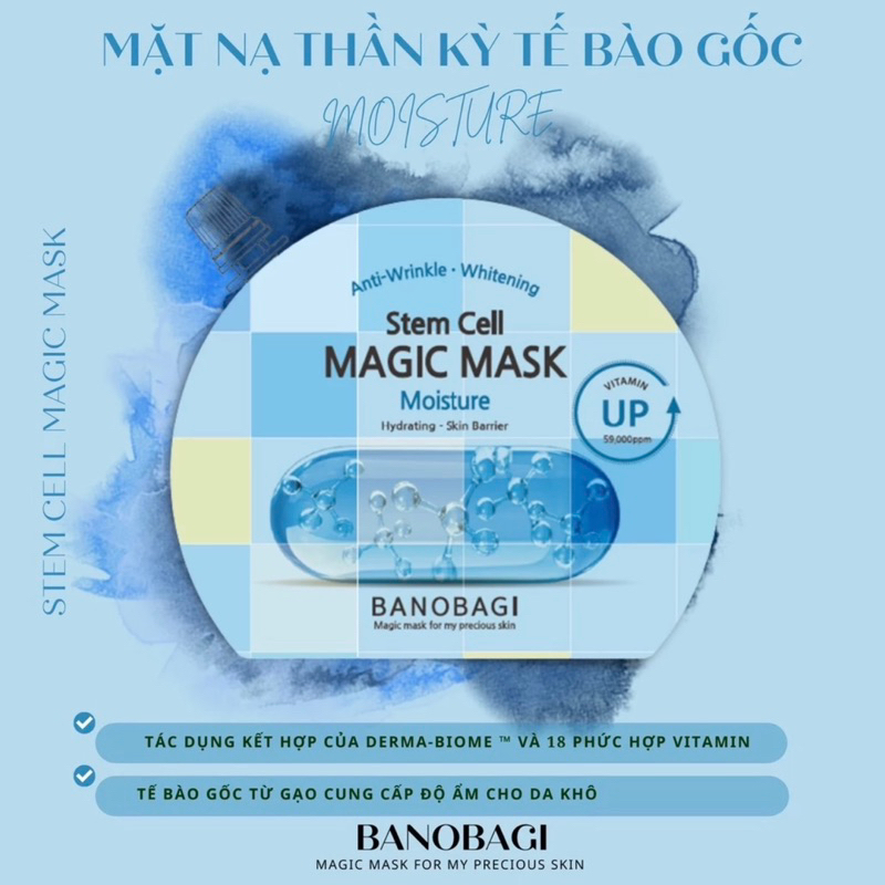 Mask ngủ Banobagi Stem Cell Magic 30ml
