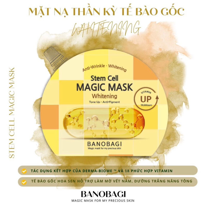 Mask ngủ Banobagi Stem Cell Magic 30ml