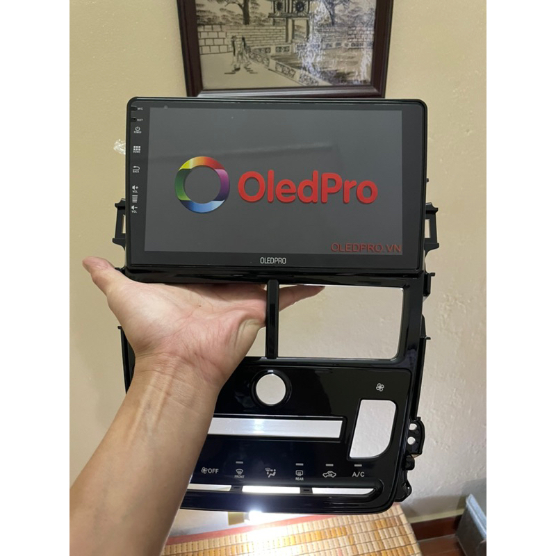 Mặt dưỡng màn hình Androi 9inch Toyota Vios 2019 - 2023