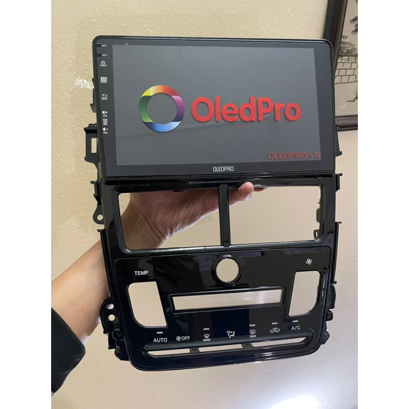 Mặt dưỡng màn hình Androi 9inch Toyota Vios 2019 - 2023