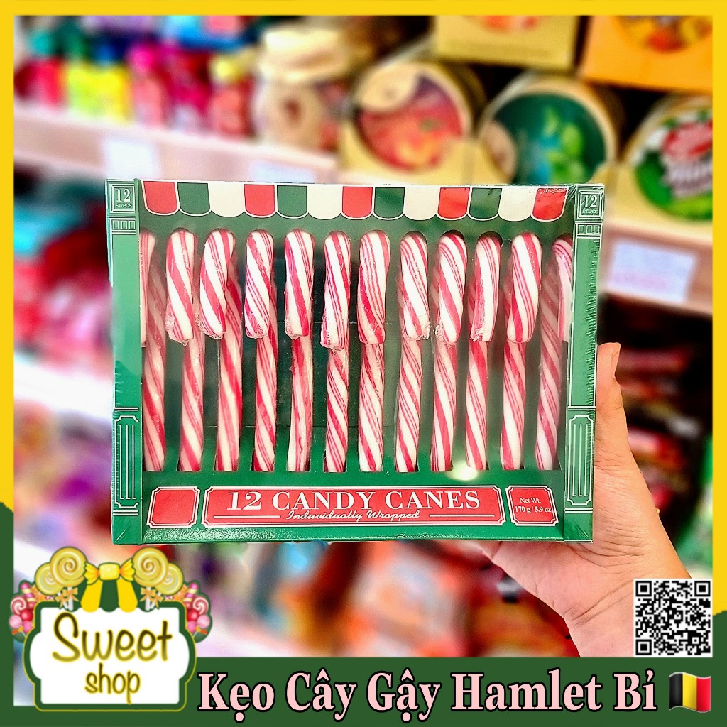 Kẹo gậy giáng sinh hamlet