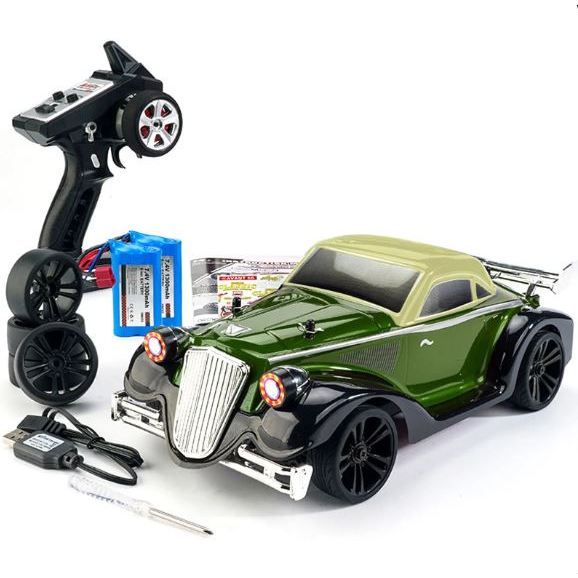 Đồ chơi xe ô tô điều khiển từ xa SCY 16302 CLASSIC tỉ lệ 1/16 tốc độ 35km/h 2.4G 4WD High Speed RC Vintage Car siêu rẻ