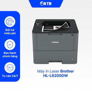 Máy in trắng đen laser brother hl-l6200dw - chính hãng