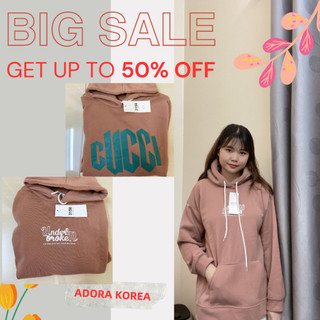 áo hoodie nỉ bông 2 lớp màu nâu 2 họa tiết ( ib họa tiết bạn thích cho mình nhé