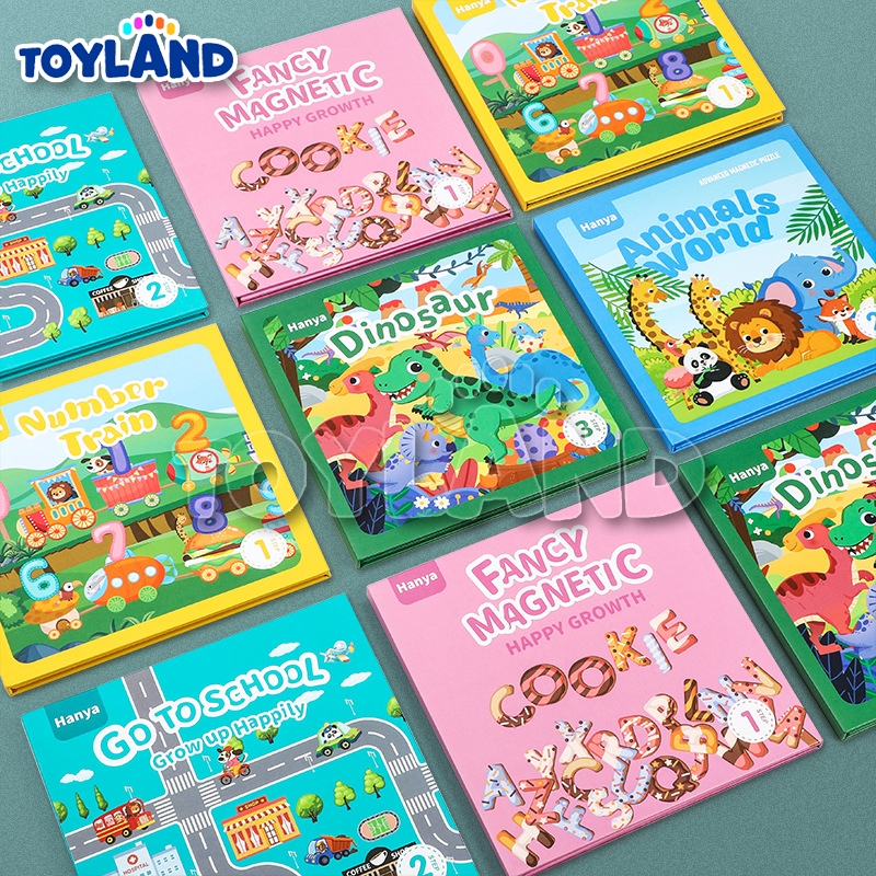Đồ Chơi Giáo Dục Montessori Ghép Hình Nam Châm TOYLAND Nhiều Chủ Đề Thú Vị Cho Trẻ Học Tập