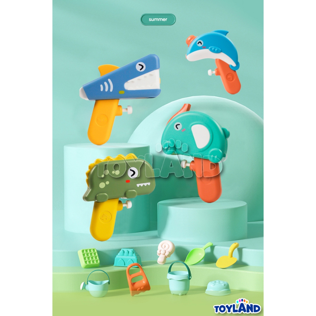 Đồ Chơi Súng Nước Đáng Yêu Vui Nhộn TOYLAND Hình Dáng Động Vật Dễ Thương, Màu Sắc Bắt Mắt