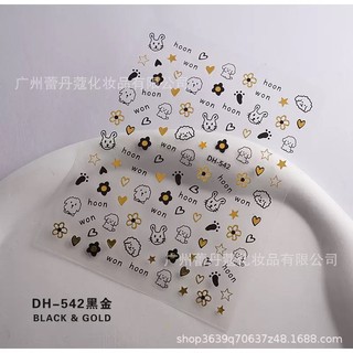 STICKER DÁN MÓNG HÌNH HOẠT HÌNH