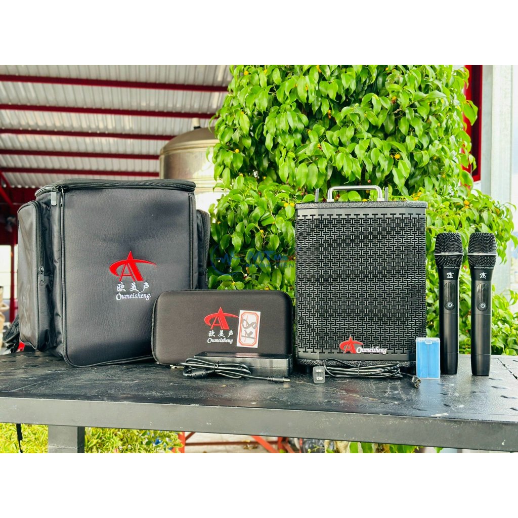 Siêu Phẩm Loa Karaoke 5 Đường Tiếng Aoumeisheng K8 - Công Suất Lớn 350W, Bass Trầm 20cm, Tích Hợp Hiệu Ứng Sound Card