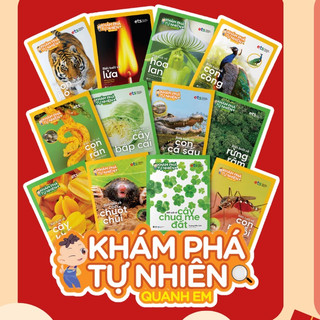 Bộ 12 Cuốn Sách Khám Phá Tự Nhiên Quanh Em - Omega Plus