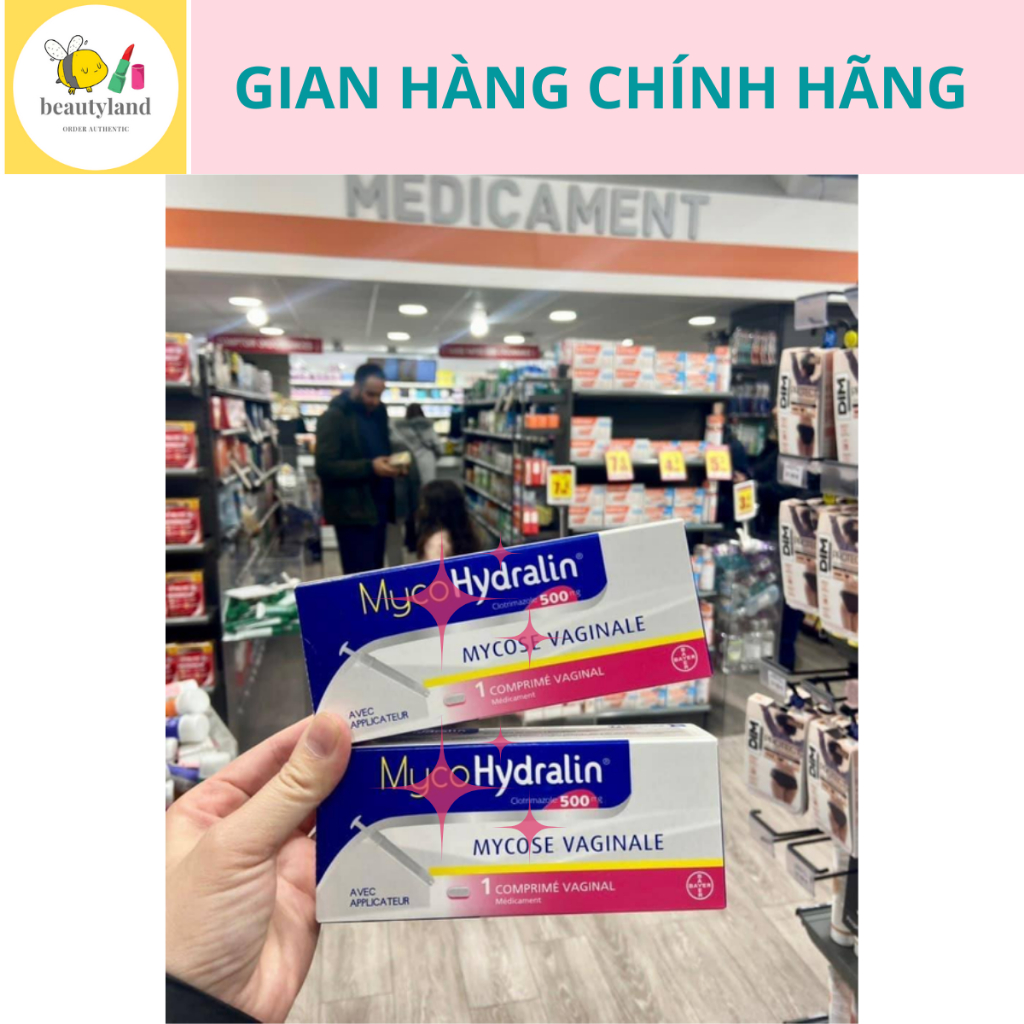Viên Myco Hydralin 500mg của Pháp date mới