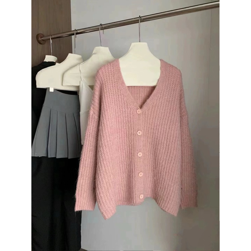 KAYY. Áo cardigan len lông đan _ A6779