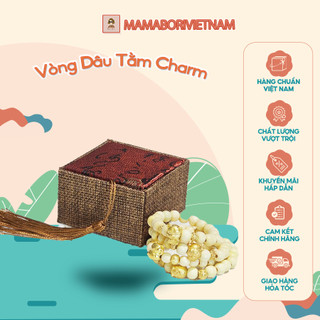 Vòng tay dâu tằm Charm 12 con giáp theo tuổi cho bé