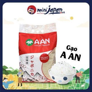 Gạo nhật bản japonica a an túi 5kg - gạo thơm mềm dẻo