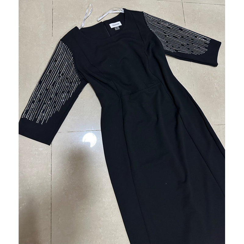 Đầm Cê Kay dư xịn tay đính đá