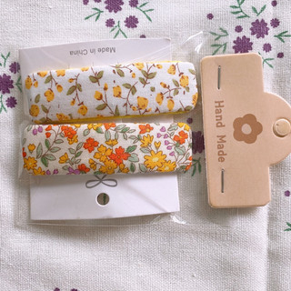 Set kẹp tóc vải handmade vải vintage ( made by Huong)