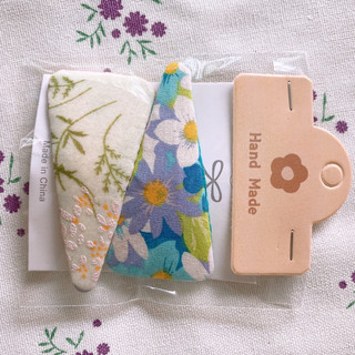Set kẹp tóc vải handmade vải vintage ( made by Huong)