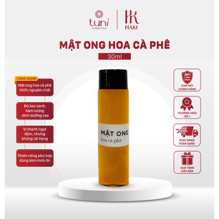 Mật ong hoa cà phê gia lai nguyên chất tiệm phố núi 30ml - tuni cosmetics
