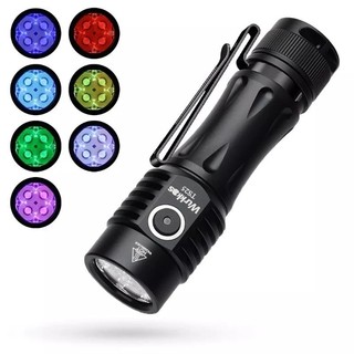 Đèn pin wurkkos ts25 - led samsung lh351d - đèn nền rgb - 4000lm - high cri - 21700 - đuôi nam châm - đèn siêu sáng