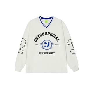 Áo nỉ dài tay thiết kế cổ V OnYou local brand Unisex Long Tee Special LTV001