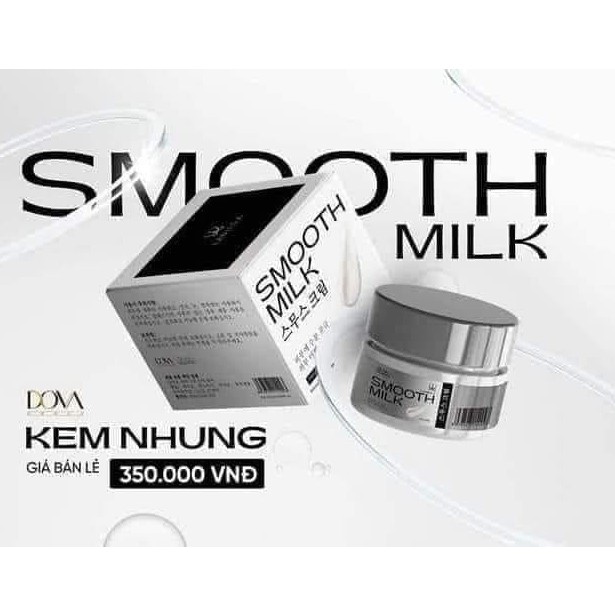 Kem Sữa Nhung Dova Smooth Milk Hàng Chuẩn DOVA size 30g