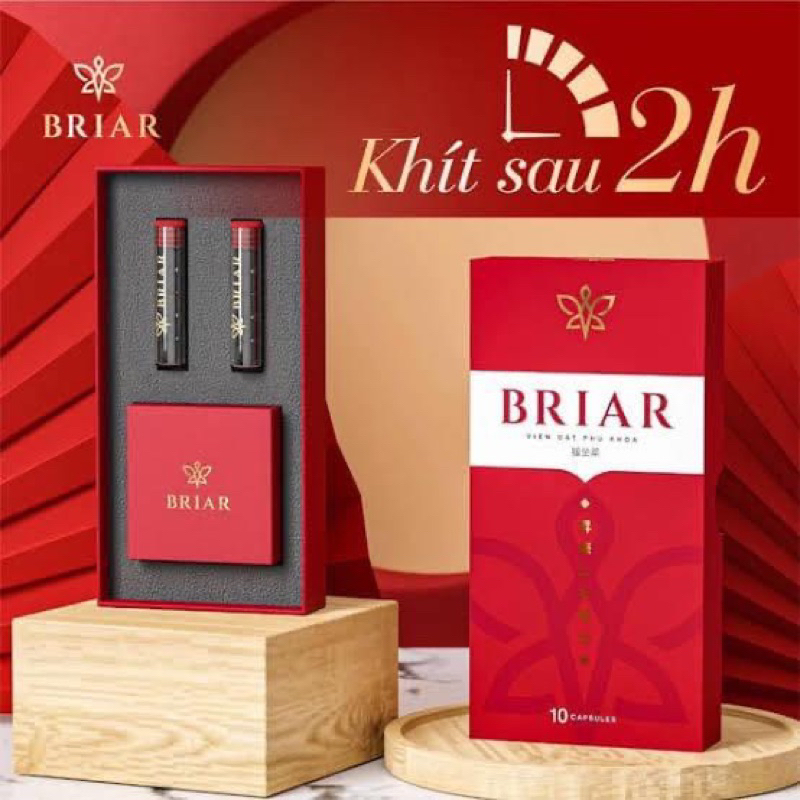 Viên Đặt Se Khít Vùng Kín Briar  Mẫu Mới 2023